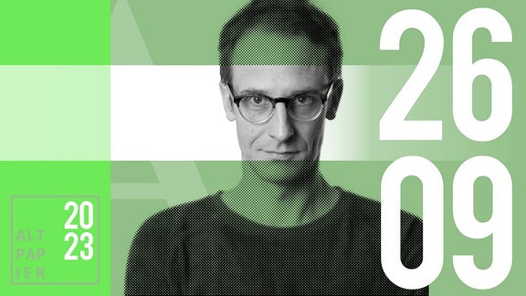 Das Altpapier am 26. September 2023: Porträt des Altpapier-Autoren Klaus Raab