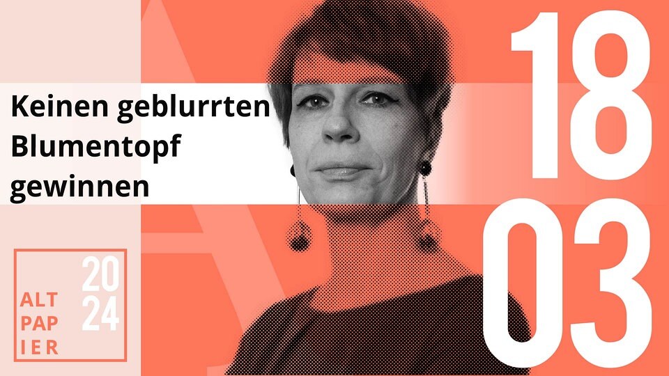 Kolumne Das Altpapier am 18. März 2024 Keinen geblurrten Blumentopf