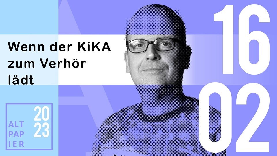 Kolumne Das Altpapier am 16. Februar 2023 MDR.DE