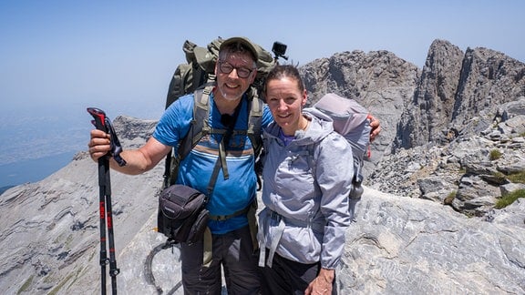 Das Biwak-Team auf Expedition im Balkan in der Bergwelt von Bulgarien und Nord-Griechenland