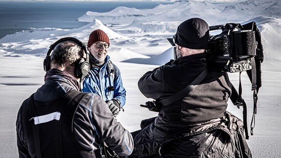 Das BIWAK-Filmteam auf Island