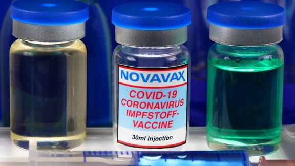 Novavax-Coronaserum-Impfstoffdose 