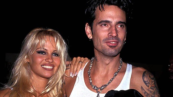 Pamela Anderson und Tommy Lee, 1995