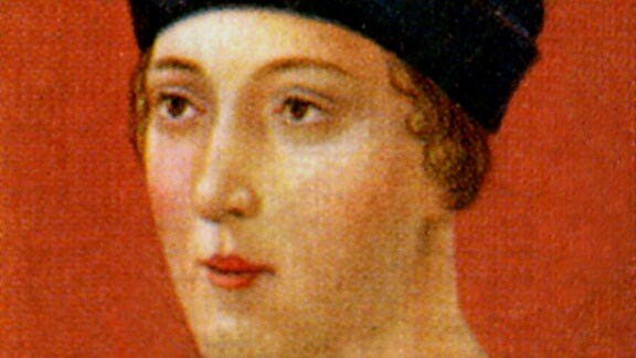 Historische Malerei: Portait von König Henry VI. (1421-1471)