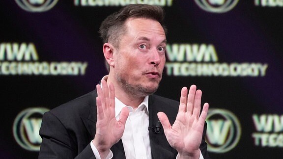 US-Tech-Milliardär und Inhaber der Online-Plattform X, Elon Musk