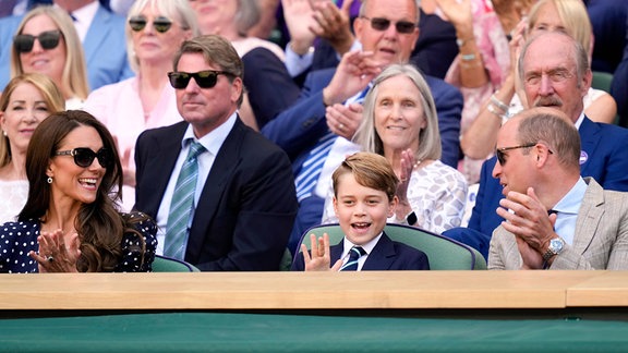Prinz William, Catherine Herzogin von Cambridge und Prinz George