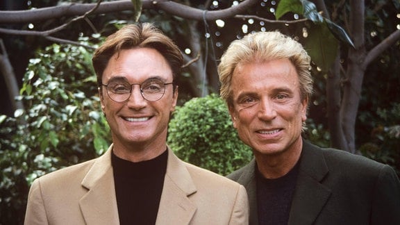 Siegfried & Roy (Siegfried Fischbacher and Roy Horn) circa 2000