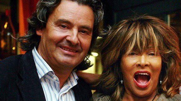 Weltstar Tina Turner mit ihrem Ehemann Erwin Bach
