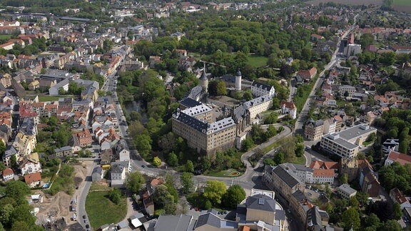 Luftbild Residenzschloß Altenburg