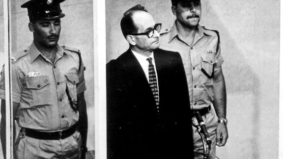 Adolf Eichmann vor Gericht