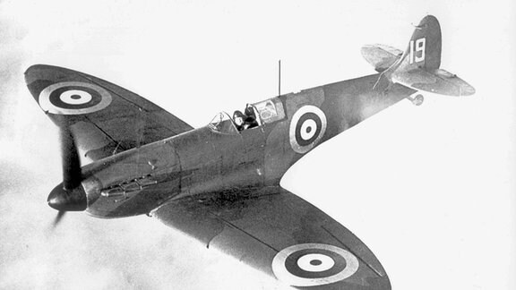 Britischer Supermarine Spitfire Jäger 1938