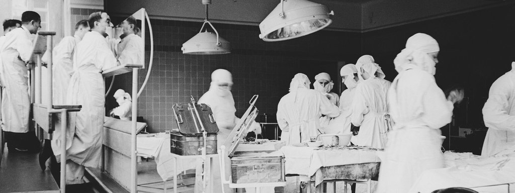 Операционная в берлинском Шарите (ок. 1935 г.)Права на изображение: изображения имаго / United Archives