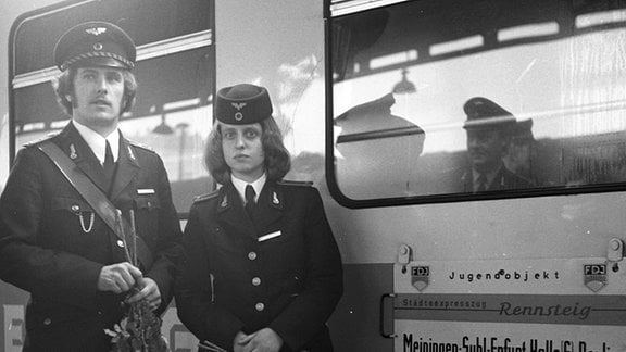 Ersttagsfahrt Städteexpress Rennsteig, 1976