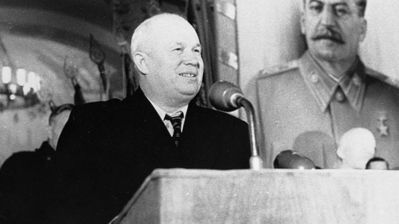 Nikita Chruschtschow in Moskau 1952
