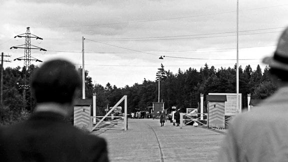 Grenzübergang bei Helmstedt 1948