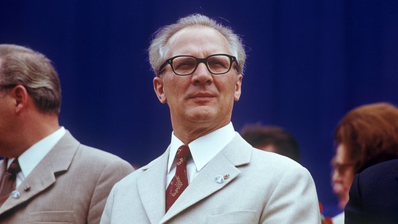 Erich Honecker auf der 15. Ostseewoche