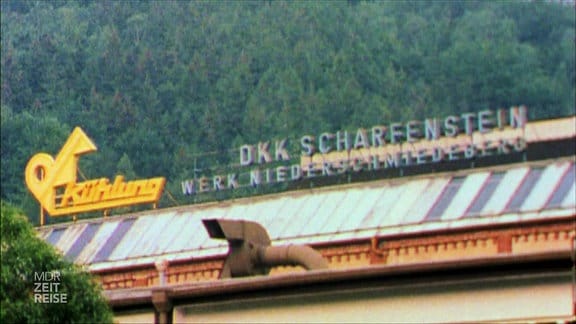 Das ehemalige Werk des Elektogeräte-Herstellers VEB DKK Scharfenstein. 