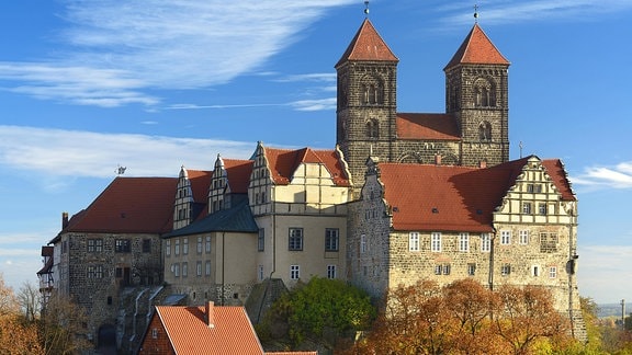 Burgberg mit Stiftskirche St. Servatius