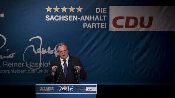 Reiner Haseloff, Ministerpräsident des Landes Sachsen-Anhalt