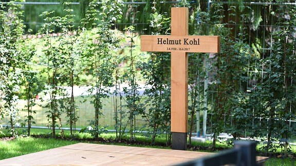 Grab von Bundeskanzler a.D. Dr. Helmut Kohl 22.07.2017