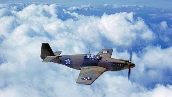 Jagdflieger P-51 Mustang der US Air Force (1942)