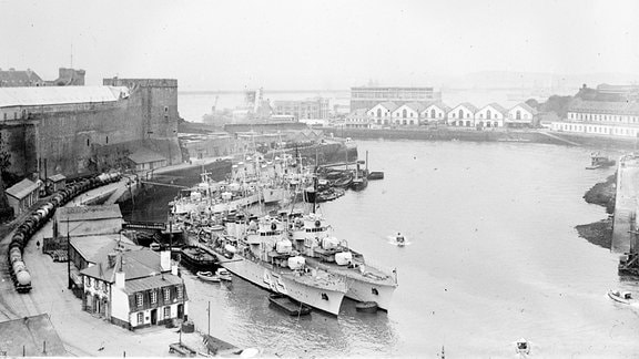 Marinebais Brest 1938