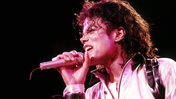Michael Jackson, Konzert auf dem Platz der Republik Berlin, 1988.