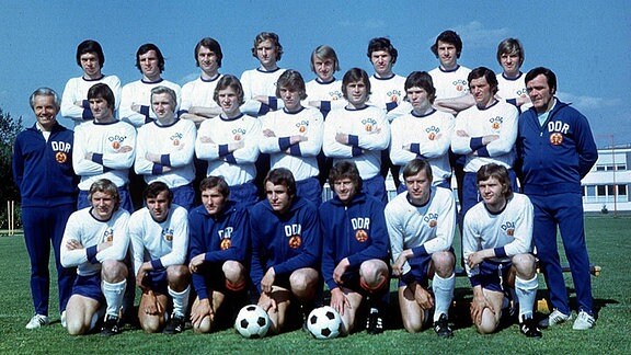 Die DDR Nationalmannschaft 1974