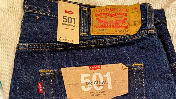 Eine Jeans der Marke Levi's 501