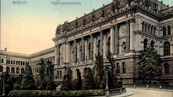 Preußisches Abgeordnetenhaus provisorischer Sitz des Reichstages