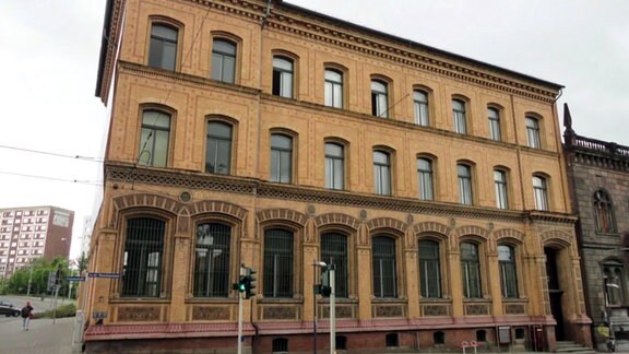 Bankgebäude in Halle