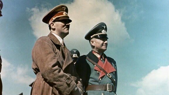 Adolf Hitler und der Oberbefehlshaber des Heeres Walther von Brauchitsch
