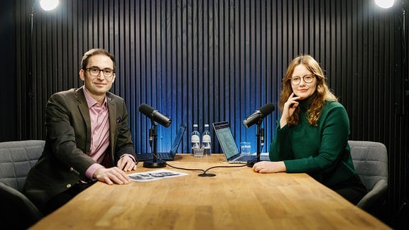 Stefan Hördler und Leonie Schöler