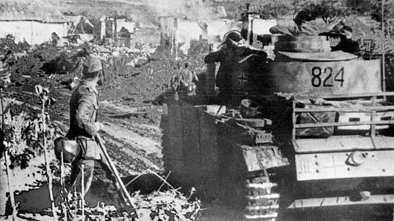 Panzer IV der Wehrmacht nahe Belgorod 1943