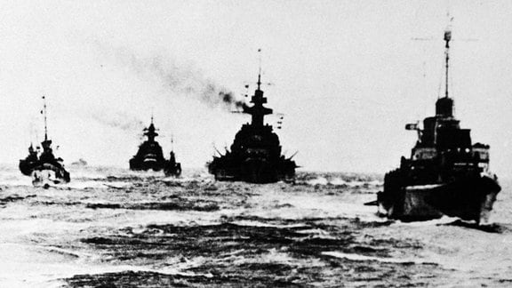 Scharnhorst, Gneisenau und der Schwere Kreuzer Prinz Eugen
