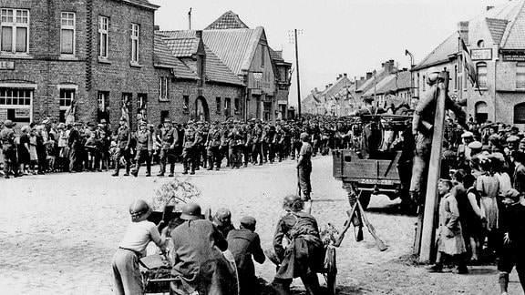 Kapitulation der deutschen Truppen am 11. Mai in Dünkirchen