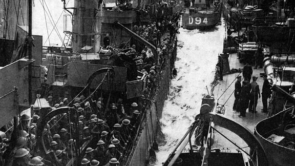 Evakuierung der britischen und alliierten Truppen aus Dünkirchen