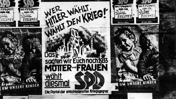 SPD-Wahlplakat von 1946