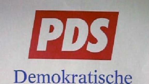 Wahlplakat der PDS