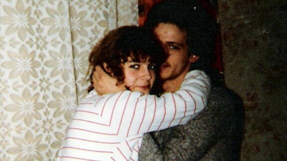 Richard Böhm und seine Freundin Yvonne im Jahr 1981
