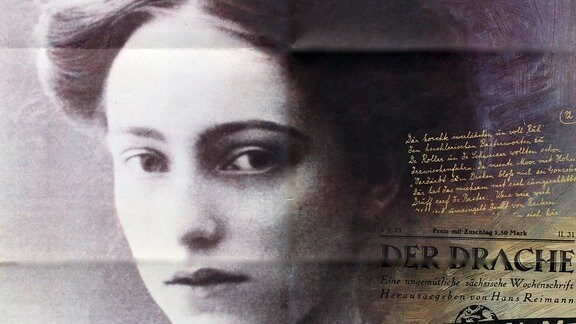 Poster: Lene Voigt (1891-1962) in Leipzig