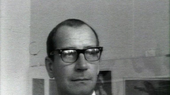 Willi Sitte 1968 in Köln