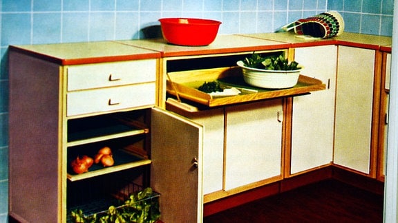 Beispiel für Funktionalität der Kücheneinrichtung