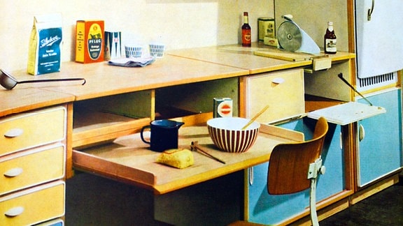 Beispiel für Funktionalität der Kücheneinrichtung