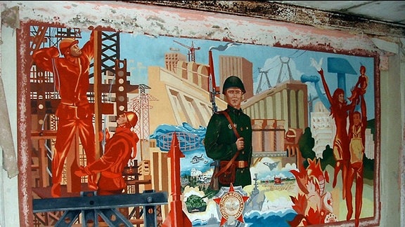 Aufnahmen von den sowjetischen Hinterlassenschaften in der Kaserne Vogelsang in Zehdenick aus dem Jahr 2010