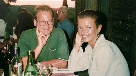 Jacelin und Dieter Klingeberg 1990