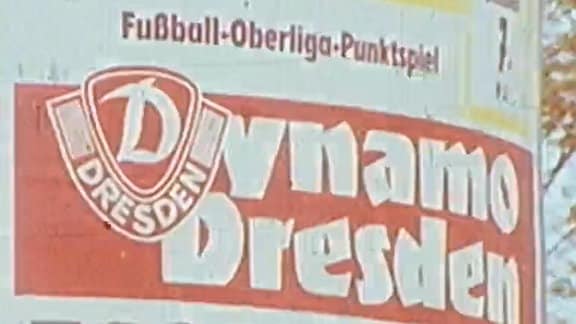 Plakat des Dynamo Dresden