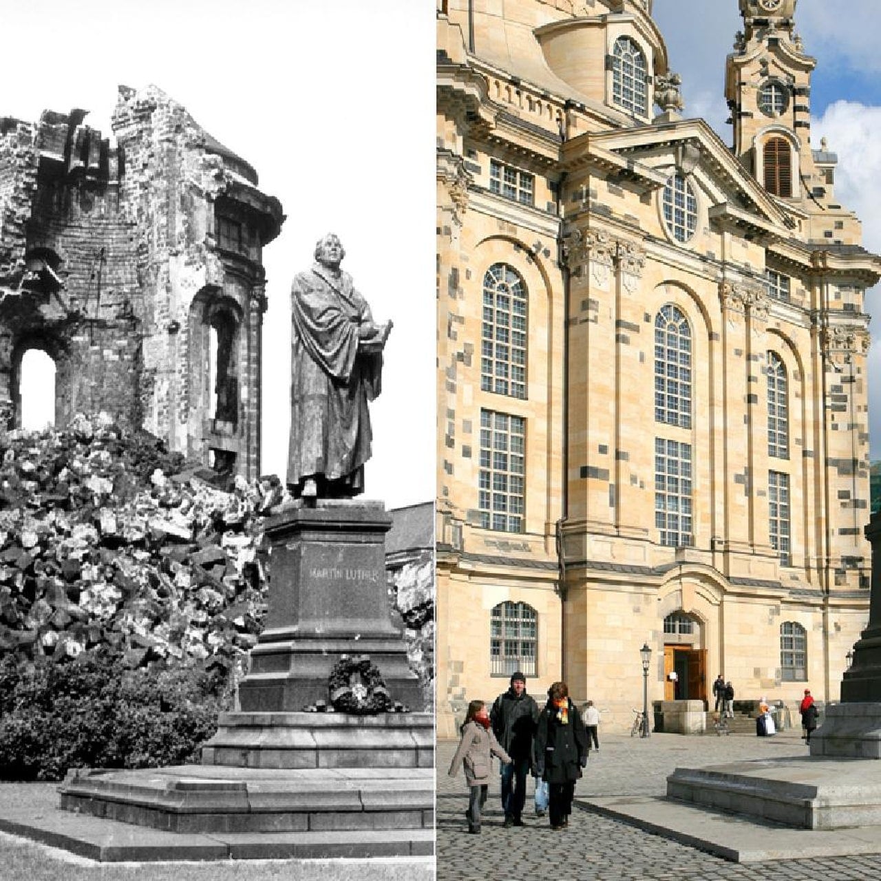 Wer hat die Frauenkirche in Dresden zerstört?