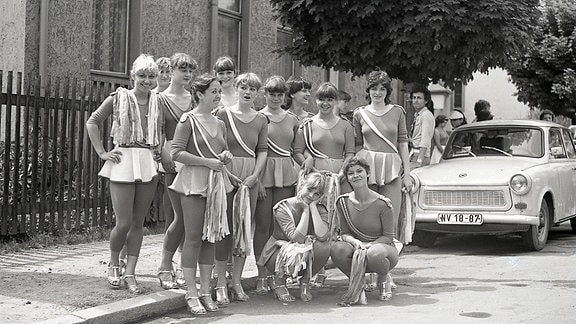 Frauentanzgruppe in den 1980er-Jahren