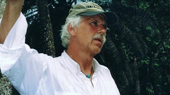 Konrad Herrmann in Bolivien.